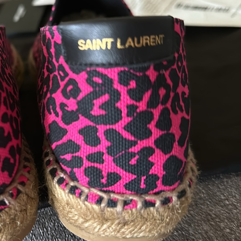 Saint Laurent Signature Canvas Espadrille